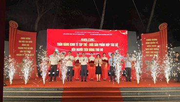 Tuần hàng Kinh tế tập thể Hà Nội 2025: Lan tỏa giá trị HTX – Gắn kết sản xuất với tiêu dùng Thủ đô