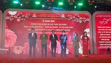 Không gian “Xuân An Khang”: Tôn vinh sản phẩm Tết, lan tỏa sắc Xuân