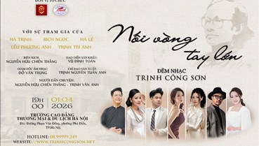 Đêm nhạc Trịnh Công Sơn “Nối Vòng Tay Lớn” có sự tham gia của gần 20 Đại sứ quán và cơ quan ngoại giao
