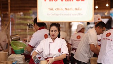 Trải nghiệm làng phở Vân Cù: Điểm nhấn mở màn Festival Phở 2026