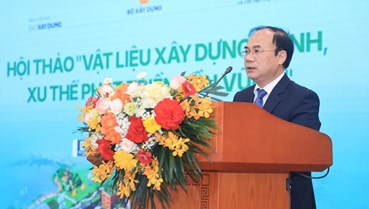 Sử dụng vật liệu xây dựng xanh hướng đến xu thế phát triển bền vững