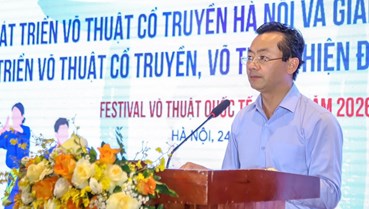 Hà Nội hướng tới Festival Võ thuật quốc tế mang đậm bản sắc