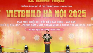 Khai mạc Triển lãm Quốc tế VIETBUILD Hà Nội lần thứ 2 năm 2025