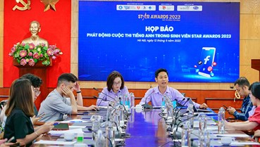 Phát động cuộc thi tiếng Anh Star Awards 2023: “Tuổi trẻ Việt Nam với không gian mạng “