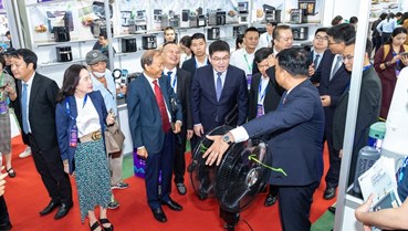 Khai mạc Triển lãm Quốc tế Điện tử và Thiết bị thông minh Việt Nam