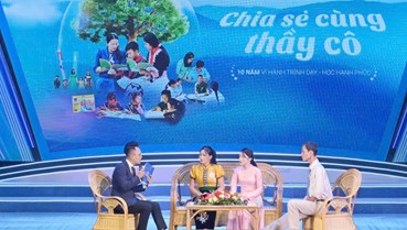 “Chia sẻ cùng thầy cô” năm 2024: Vinh danh 60 giáo viên tiêu biểu