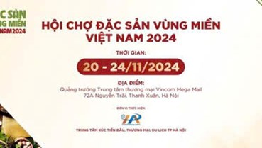 Hội chợ Đặc sản vùng miền Việt Nam 2024