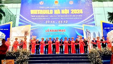 Khai mạc Triển lãm Quốc tế VIETBUILD Hà Nội 2024: Trang trí nội ngoại thất - Kiến trúc - Bất động sản & Vật liệu xây dựng