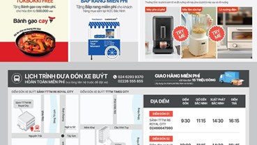 Hàng nghìn sản phẩm LocknLock ưu đãi lớn tại Ngày thương hiệu W2C Bắc Ninh