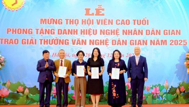 Bảo tồn và phát huy các giá trị di sản văn hóa, văn nghệ dân gian Việt Nam