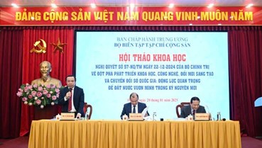 Nghị quyết số 57-NQ/TW về đột phá phát triển khoa học, công nghệ, đổi mới sáng tạo và chuyển đổi số quốc gia: Động lực quan trọng để đất nước vươn mình trong kỷ nguyên mới