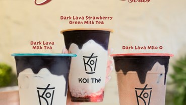 KOI Thé ra mắt Dark Lava Series với trải nghiệm “Break the Lava Moment”