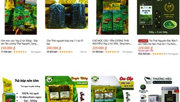 Cuộc chơi mới của người trẻ và thương hiệu trà trên các sàn thương mại điện tử 