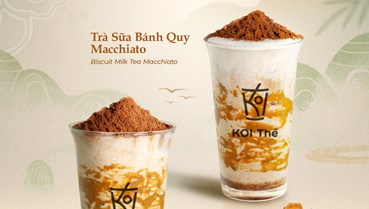 KOI Thé ra mắt Biscuit Milk Tea Series, thêm trải nghiệm “giòn vui” vào trà sữa