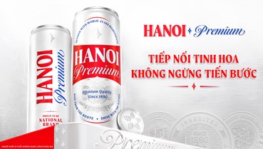 Hanoi Premium ra mắt diện mạo mới, khẳng định tinh thần “Tiếp nối tinh hoa, không ngừng tiến bước”