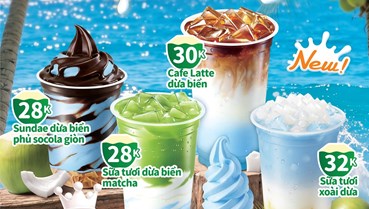 MIXUE khuấy động mùa hè với bộ sưu tập dừa biển mang đậm tinh thần nhiệt đới