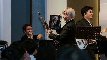 Bảo Anh Taruki kể chuyện bằng saxophone ở Hà Nội 