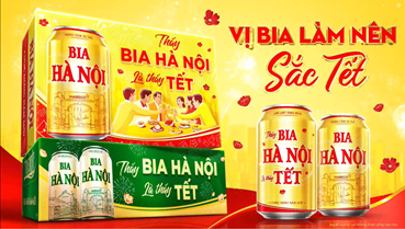 Thấy Bia Hà Nội là thấy Tết! 