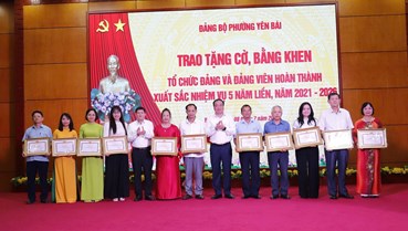 Hội nghị Ban Chấp hành Đảng bộ phường Yên Bái lần thứ 10 (mở rộng)