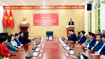 Thành ủy Hải Phòng công bố quyết định về công tác cán bộ tại phường Hồng Bàng