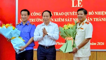 Đồng chí Đoàn Anh Phương làm Viện trưởng VKSND TP Hải Phòng: Kiện toàn nhân sự cho địa bàn chiến lược