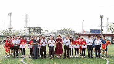 Khai màn Giải bóng đá An Phong 2026: Sân chơi mới, sức sống mới cho thể thao cơ sở