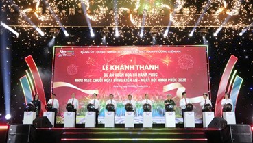 Hải Phòng khai màn Ngày hội Hạnh phúc 2026: Kiến An thắp sắc màu thành phố đáng sống