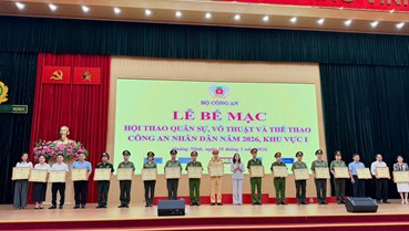 Hội thao CAND 2026 – Khu vực I: Khẳng định bản lĩnh, nâng tầm năng lực chiến đấu của lực lượng Công an nhân dân