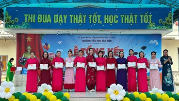 Trường Tiểu học Tân Tiến: Khép lại năm học 2025–2026 với nhiều dấu ấn đổi mới và yêu thương