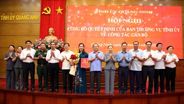 Quảng Ninh: Bổ nhiệm Trưởng Ban Tuyên giáo và Dân vận Tỉnh ủy