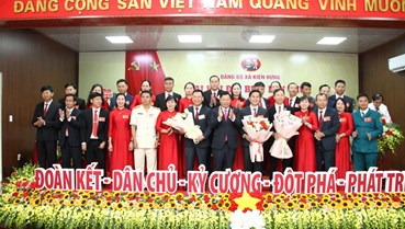 Đảng bộ xã Kiến Hưng tổ chức thành công Đại hội đại biểu lần thứ I, nhiệm kỳ 2025-2030