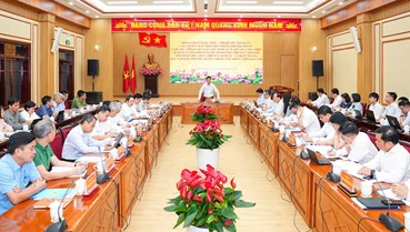 Đồng chí Lê Ngọc Châu làm việc với Ban Quản lý Khu kinh tế Hải Phòng: Quyết tâm tạo bứt phá mới