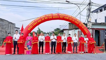 Hải Phòng: Phường An Phong khánh thành các công trình chào mừng Quốc khánh 2/9