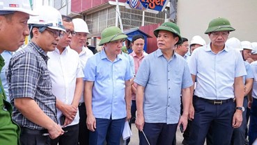 Hải Phòng: Chủ tịch UBND thành phố thị sát tiến độ các dự án giao thông trọng điểm