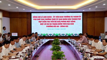 Hải Phòng: Đẩy nhanh giải phóng mặt bằng then chốt để thực hiện các dự án trọng điểm