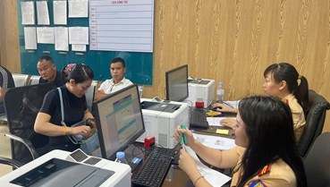 Hải Phòng triển khai làm sạch dữ liệu giấy phép lái xe