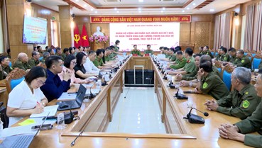 Bộ Công an: Khảo sát kết quả một năm triển khai lực lượng bảo đảm an ninh, trật tự tại phường Kiến An