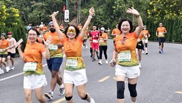 Hơn 3.000 vận động viên tham gia Giải chạy Yên Tử 'Chạm vùng di sản'