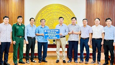 Hải Phòng phát động cao điểm ủng hộ đồng bào vùng lũ