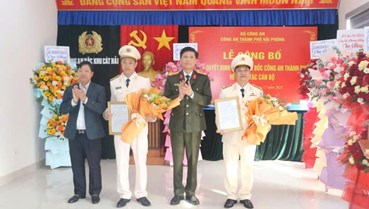 Hải Phòng tăng cường lãnh đạo Công an Cát Hải, bảo vệ vững chắc chủ quyền biển đảo
