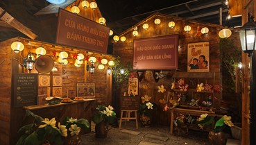 Sắc màu Trung thu tràn ngập các quán cà phê tại Hà Nội