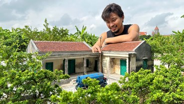 Làng quê Bắc Bộ xưa “sống lại” qua mô hình thu nhỏ của chàng trai Ninh Bình