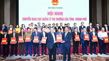 Bộ Công Thương chuyển giao Cục quản lý thị trường về địa phương