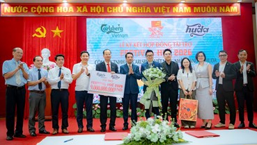 Carlsberg Việt Nam rót 9 tỷ đồng, tiếp sức Festival Huế 2026