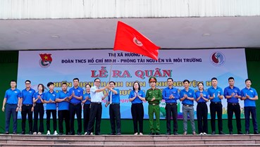 Hương Thủy (Thừa Thiên-Huế): Hơn 500 đoàn viên thanh niên chung tay bảo vệ môi trường