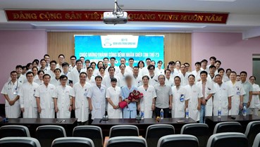 Bệnh viện Trung ương Huế hoàn thành chuỗi 6 ca ghép tạng thành công từ một người hiến chết não