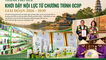 Huế khơi dậy nội lực từ Chương trình OCOP giai đoạn 2026 – 2030