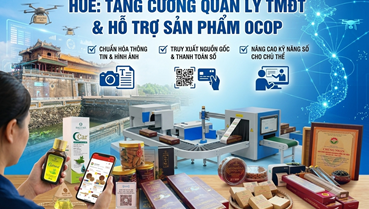 Huế tăng cường quản lý thương mại điện tử, hỗ trợ sản phẩm OCOP tiếp cận thị trường số