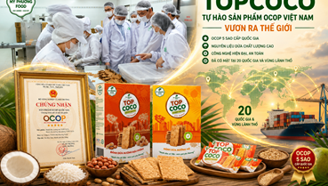 TOPCOCO góp thực tiễn hoàn thiện chính sách OCOP giai đoạn 2026–2030