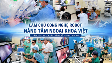 Huế đẩy mạnh đào tạo kỹ thuật phẫu thuật robot
